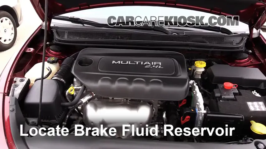 2015 Dodge Dart SXT 2.4L 4 Cyl. Brake Fluid